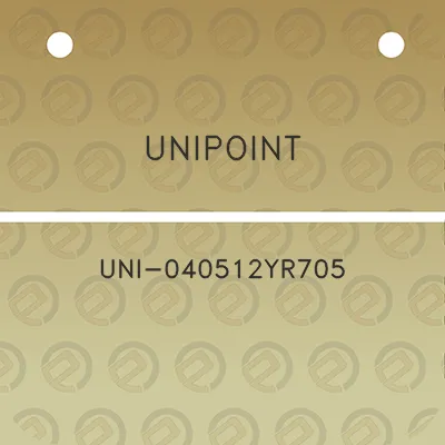 unipoint-uni-040512yr705