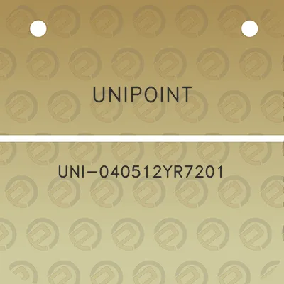 unipoint-uni-040512yr7201