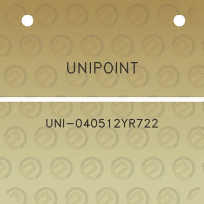 unipoint-uni-040512yr722