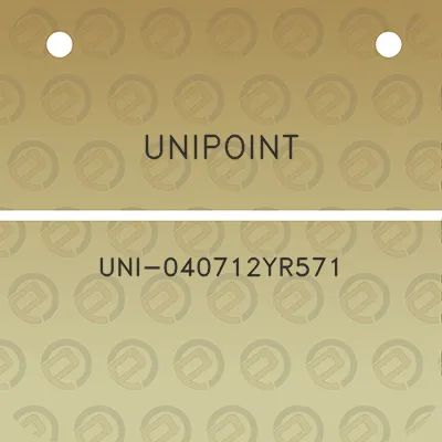 unipoint-uni-040712yr571