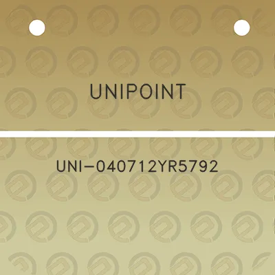 unipoint-uni-040712yr5792