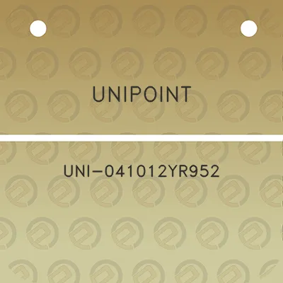 unipoint-uni-041012yr952