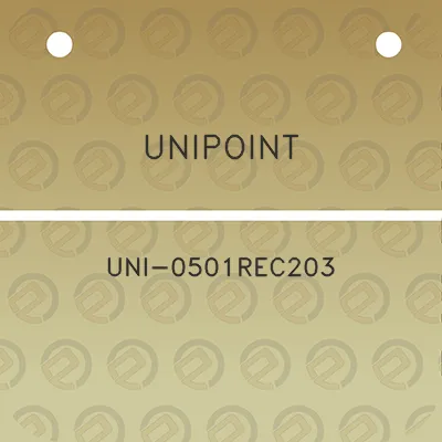 unipoint-uni-0501rec203