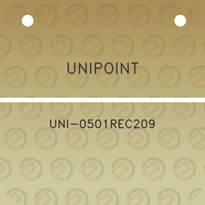 unipoint-uni-0501rec209