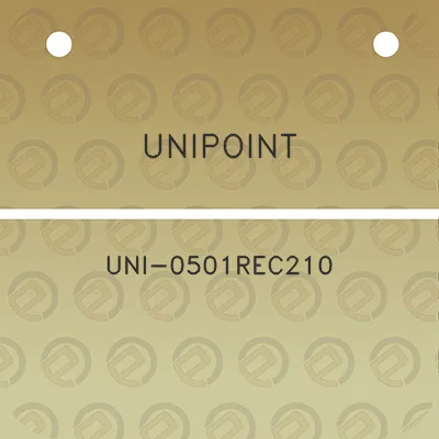 unipoint-uni-0501rec210