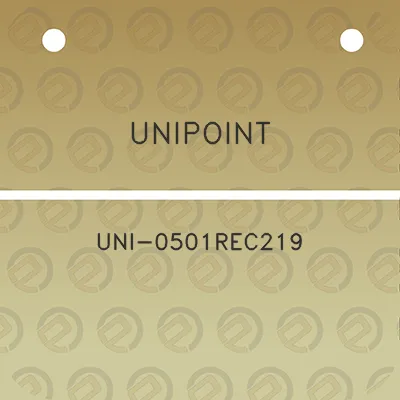 unipoint-uni-0501rec219