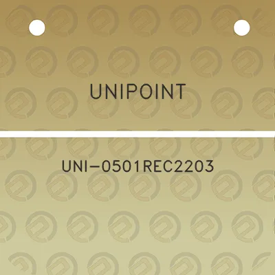 unipoint-uni-0501rec2203