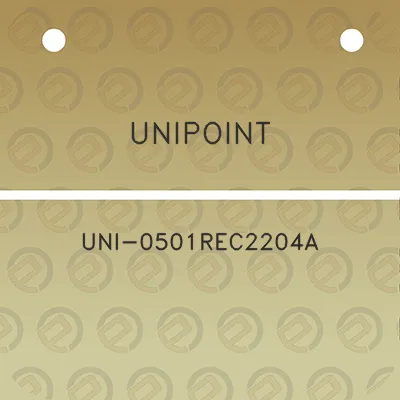 unipoint-uni-0501rec2204a