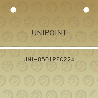 unipoint-uni-0501rec224