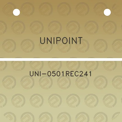 unipoint-uni-0501rec241