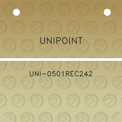 unipoint-uni-0501rec242