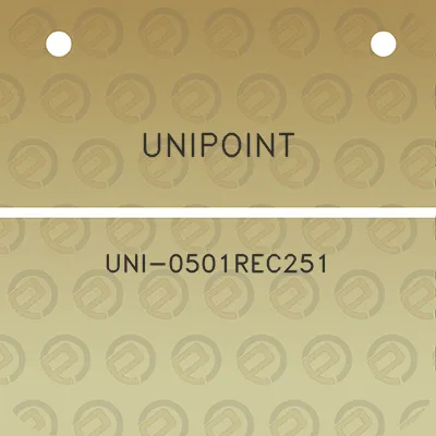 unipoint-uni-0501rec251