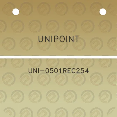 unipoint-uni-0501rec254