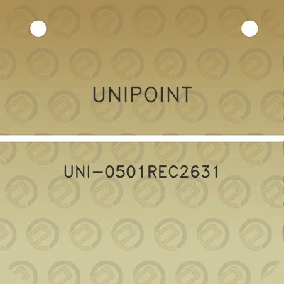 unipoint-uni-0501rec2631