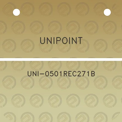 unipoint-uni-0501rec271b