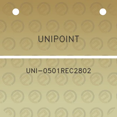 unipoint-uni-0501rec2802