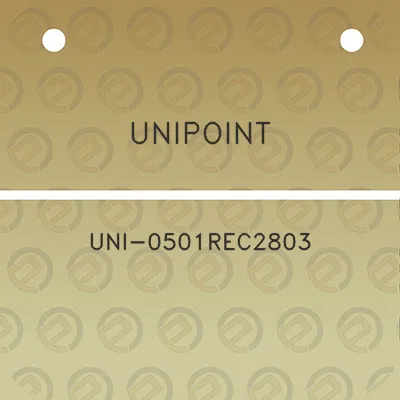 unipoint-uni-0501rec2803