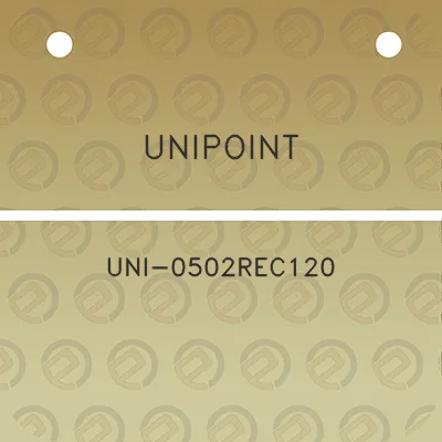 unipoint-uni-0502rec120