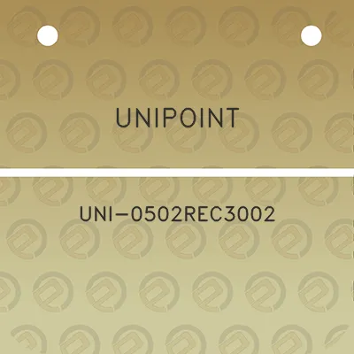 unipoint-uni-0502rec3002