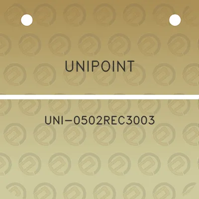 unipoint-uni-0502rec3003