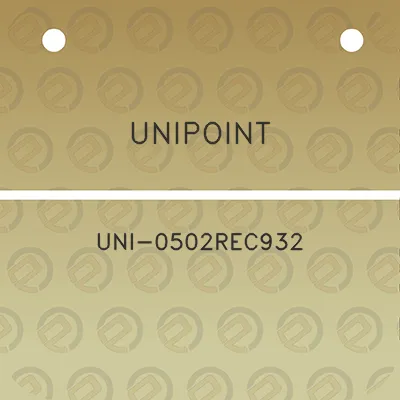 unipoint-uni-0502rec932