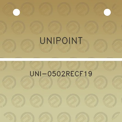 unipoint-uni-0502recf19