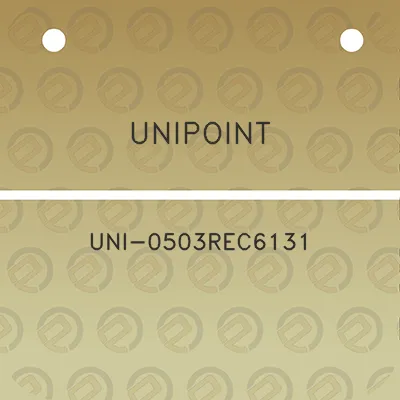 unipoint-uni-0503rec6131