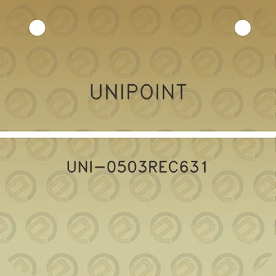 unipoint-uni-0503rec631