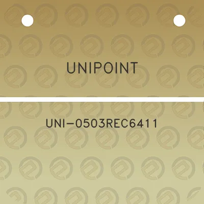 unipoint-uni-0503rec6411