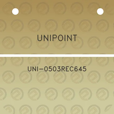 unipoint-uni-0503rec645