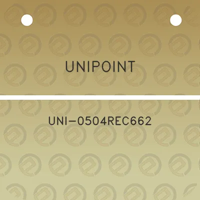 unipoint-uni-0504rec662