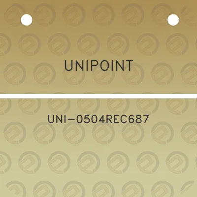 unipoint-uni-0504rec687