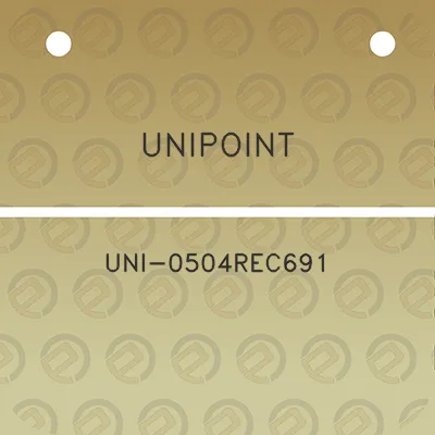 unipoint-uni-0504rec691