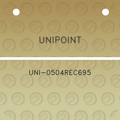 unipoint-uni-0504rec695