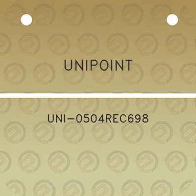 unipoint-uni-0504rec698