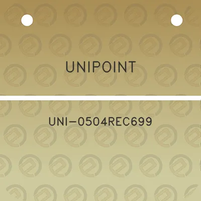 unipoint-uni-0504rec699