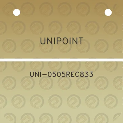 unipoint-uni-0505rec833