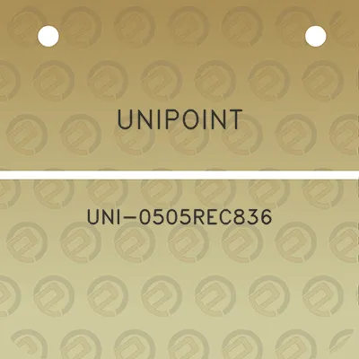 unipoint-uni-0505rec836