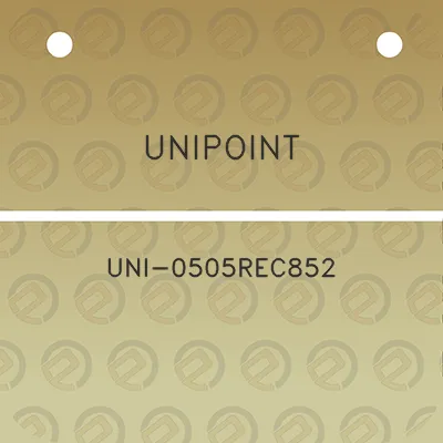 unipoint-uni-0505rec852