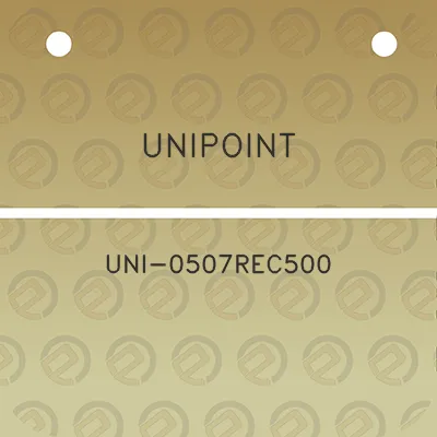 unipoint-uni-0507rec500