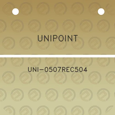 unipoint-uni-0507rec504