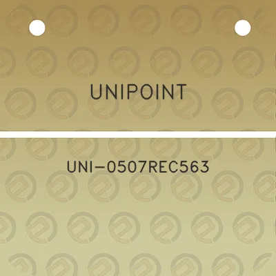 unipoint-uni-0507rec563