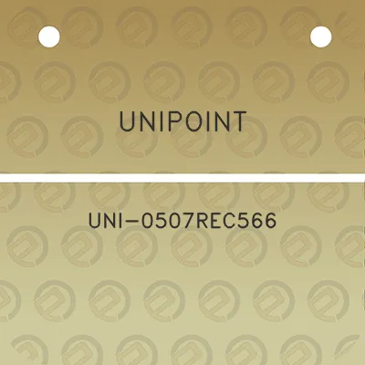 unipoint-uni-0507rec566