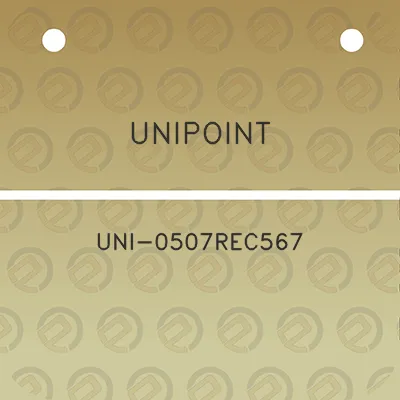 unipoint-uni-0507rec567