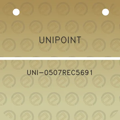 unipoint-uni-0507rec5691