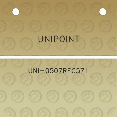 unipoint-uni-0507rec571