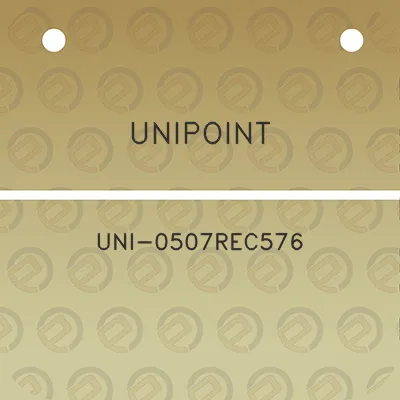 unipoint-uni-0507rec576