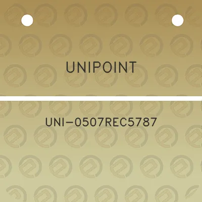 unipoint-uni-0507rec5787