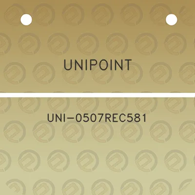 unipoint-uni-0507rec581