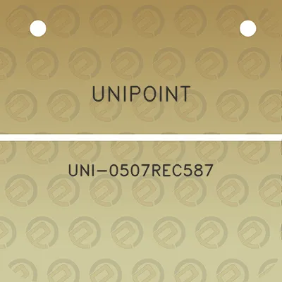 unipoint-uni-0507rec587